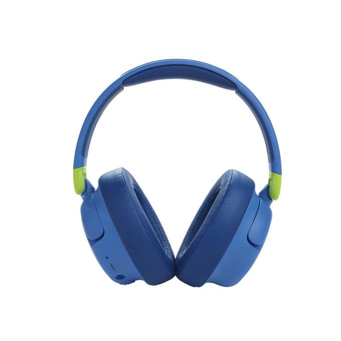 JBL JR 460NC - Blue - Wireless over-ear Noise Cancelling kids headphones - Back image number null